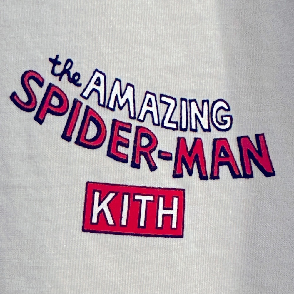 Kith x Marvel Spiderman Graphic Tee - M